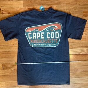 Cape Cod Massachusetts Graphic T-Shirt Medium Unisex